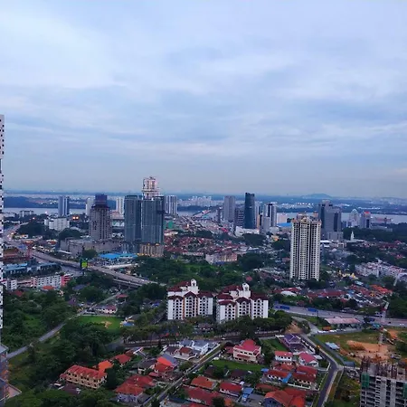 Ais-Kacang Sweet Home Pinnacle Tower Johor Bahru Exterior photo